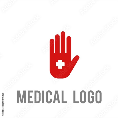 Medical Medicine Medic Hospital logo icon vector  © plekenyikboy