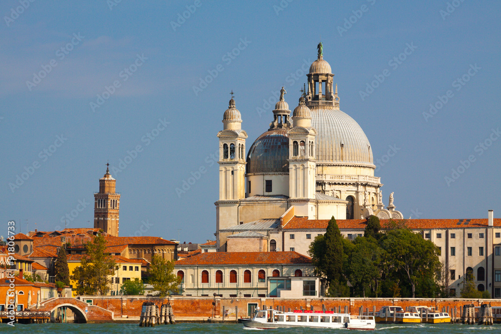 Venice.Italy.Basilica di Santa Maria della Salute.