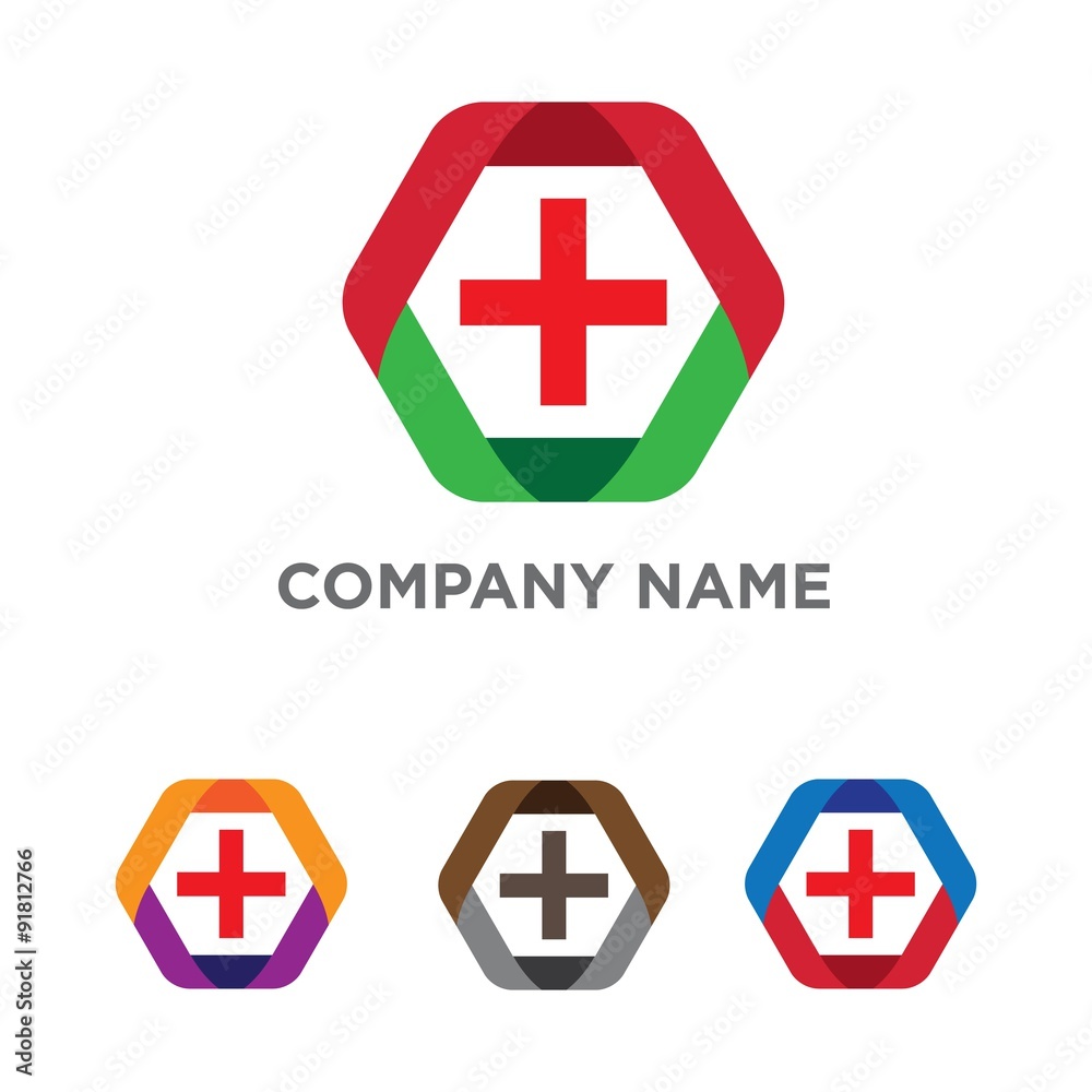 Obraz premium Medical Medicine Medic Hospital logo icon vector