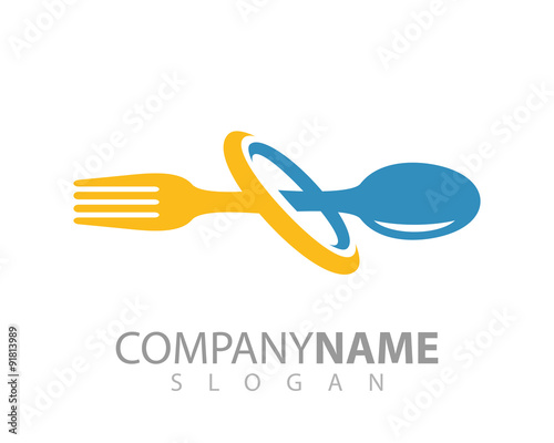 Food logo - cooking logo - restaurant logo - chef logo 