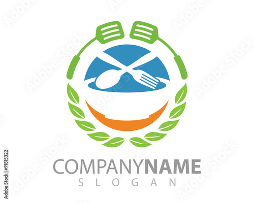 Food logo - cooking logo - restaurant logo - chef logo 