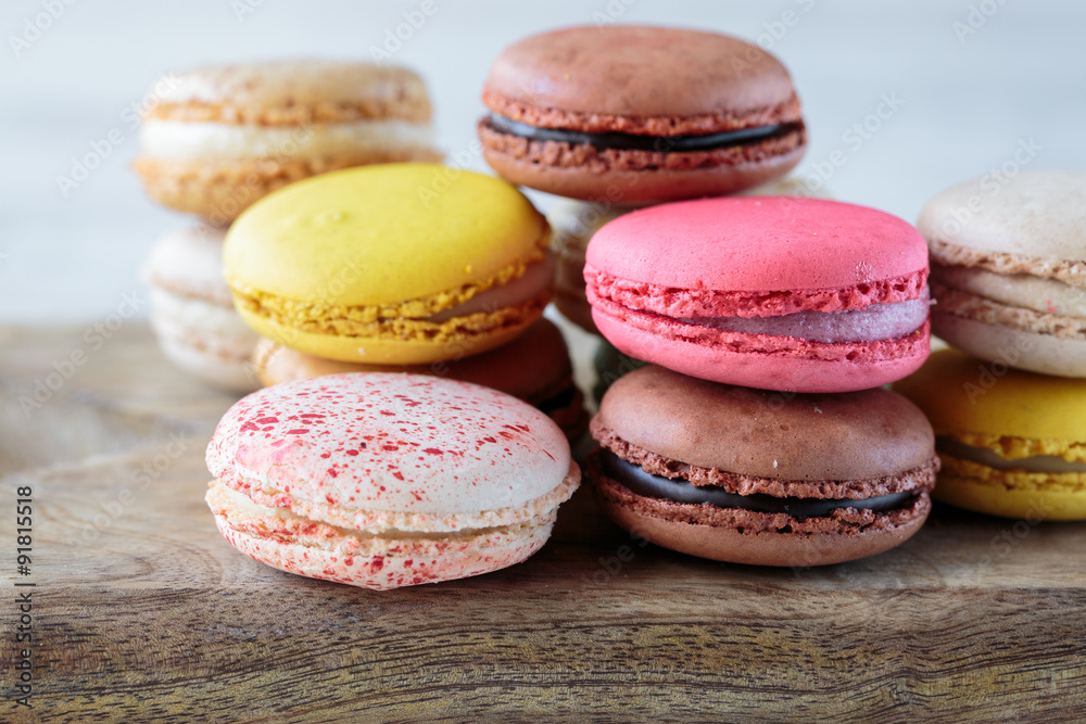 French macarons French macarons