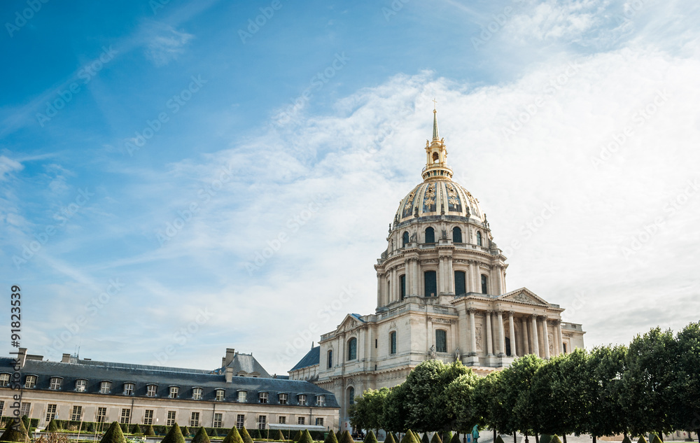 Obraz premium Sights France. Photo sketches