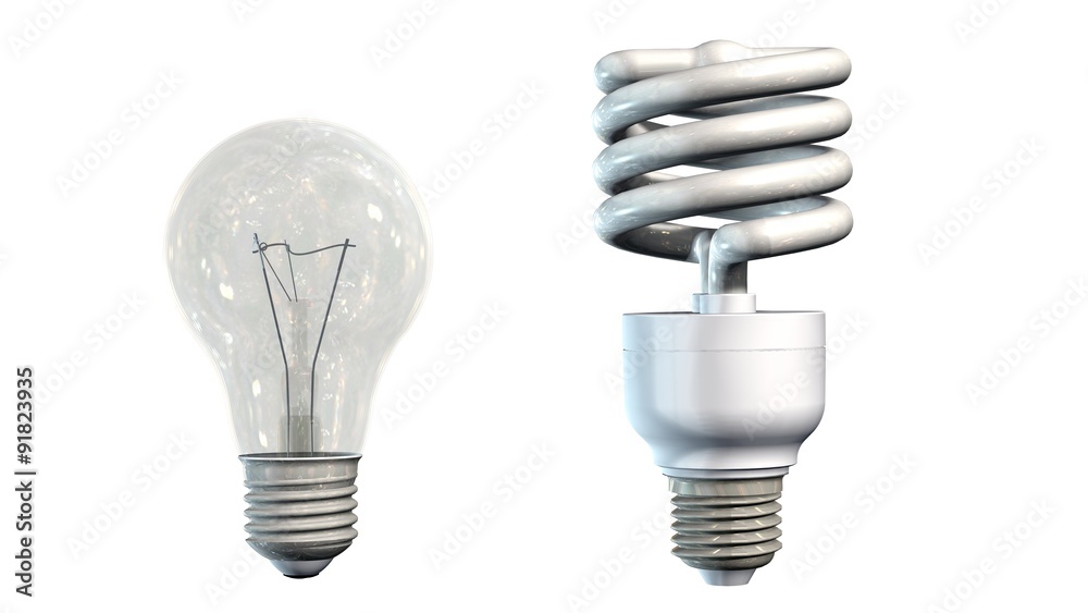 Energy saving light bulb and light bulb Energy saving light bulb and light bulb