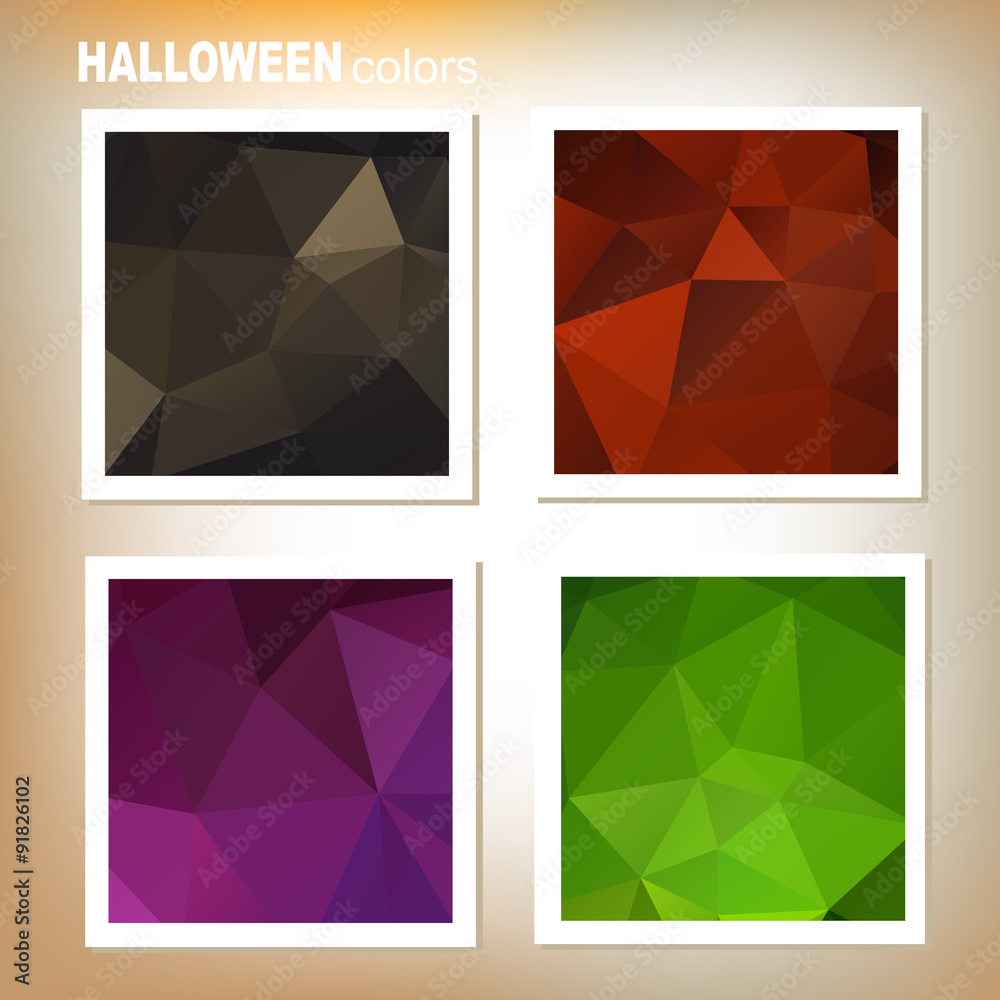 Fototapeta premium halloween colors
