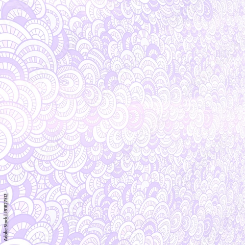 Raster abstract background. Render in 3D program. Curlicues.