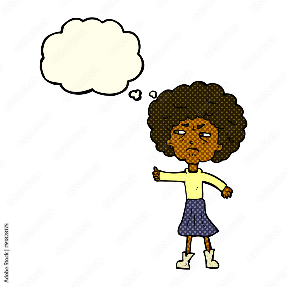 cartoon annoyed old woman with thought bubble cartoon annoyed old woman with thought bubble