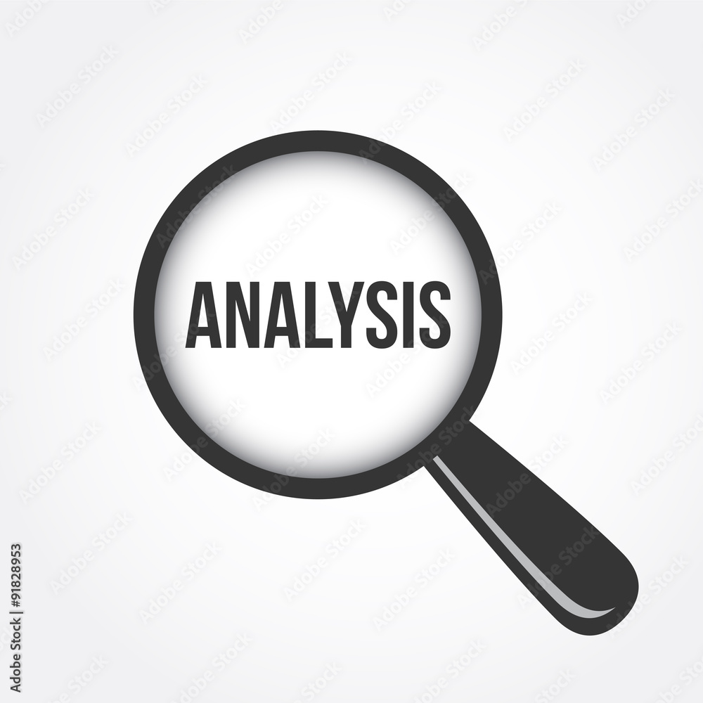 Analysis Magnifying Glass Analysis Magnifying Glass