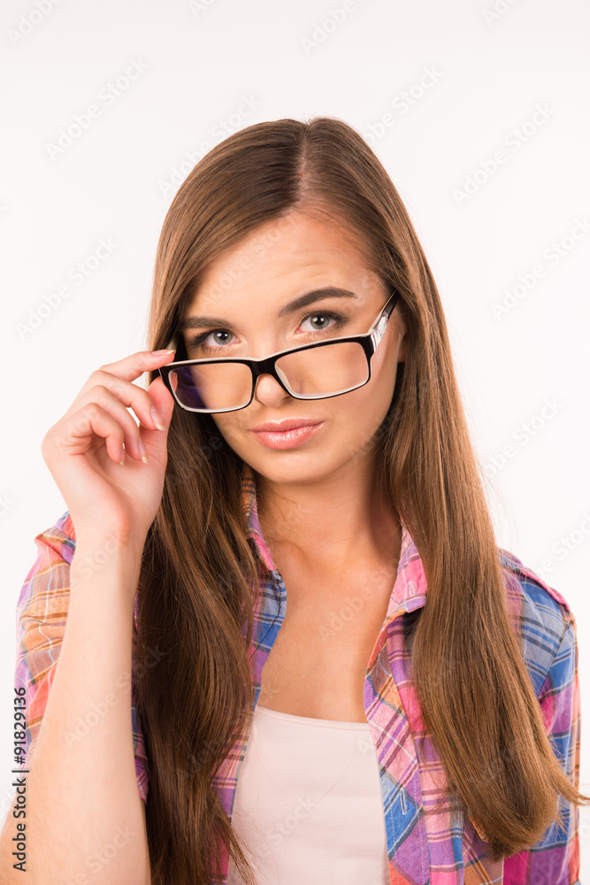 sexy girl with glasses sexy girl with glasses