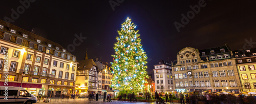 Christmas tree in Strasbourg, "Capital of Christmas". 2014 - Als
