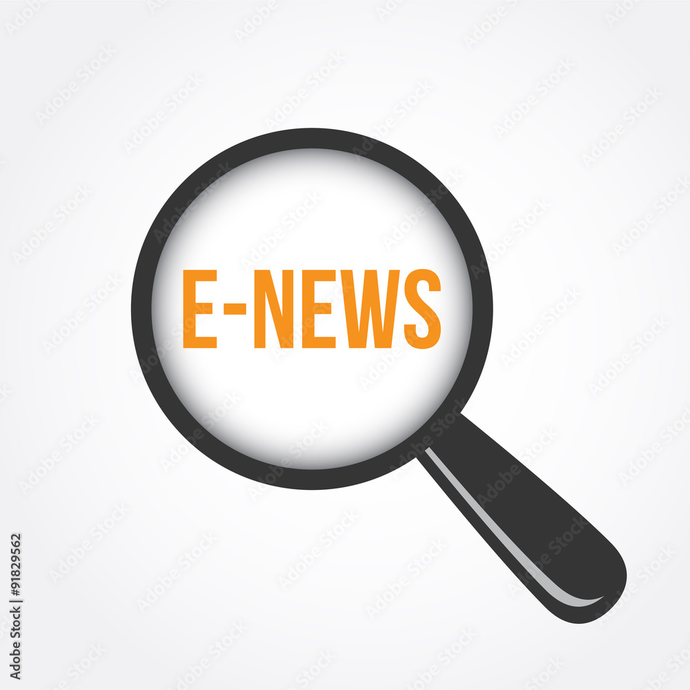 E-News Magnifying Glass E-News Magnifying Glass