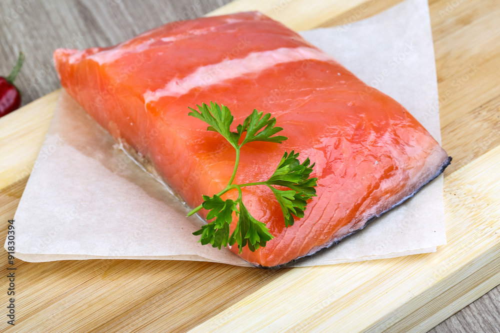 Salmon fillet