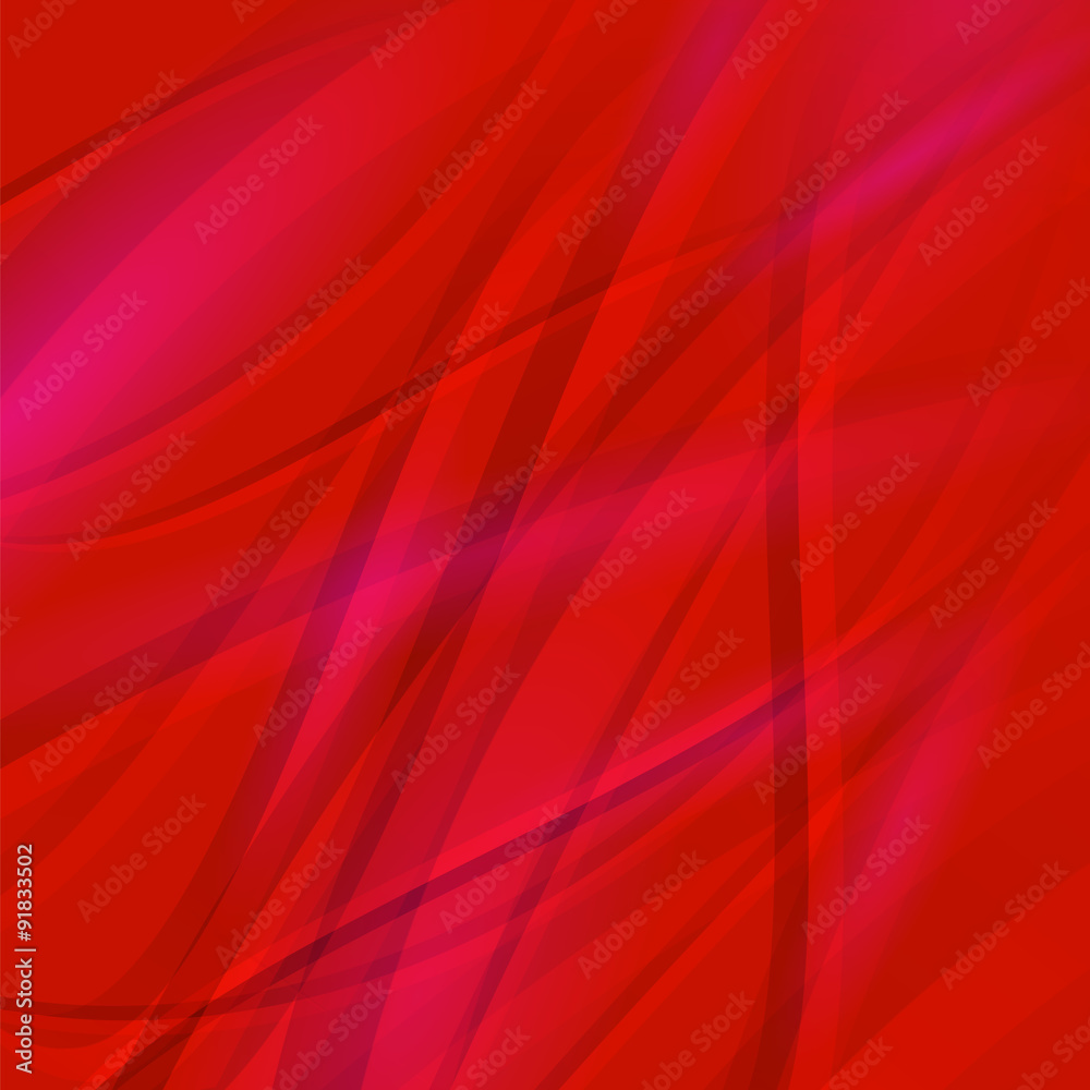 Abstract Red Wave Background Abstract Red Wave Background