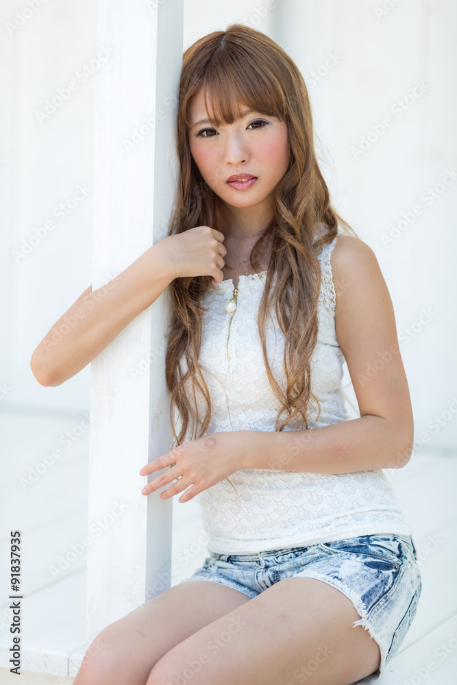 女性 スタジオポートレイト 女性 スタジオポートレイト