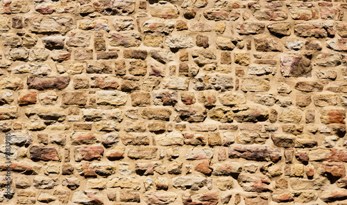 Natursteinmauer von 800 n. Chr.