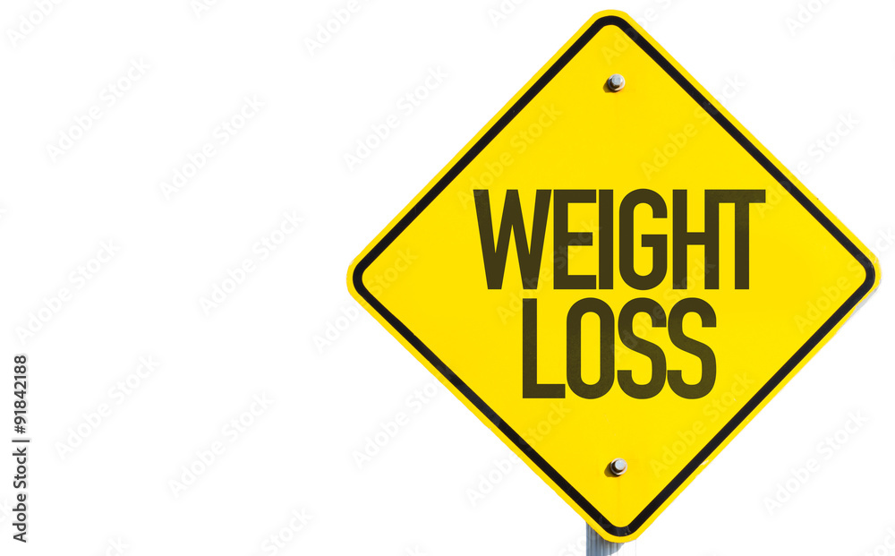 Weight Loss sign isolated on white background Weight Loss sign isolated on white background
