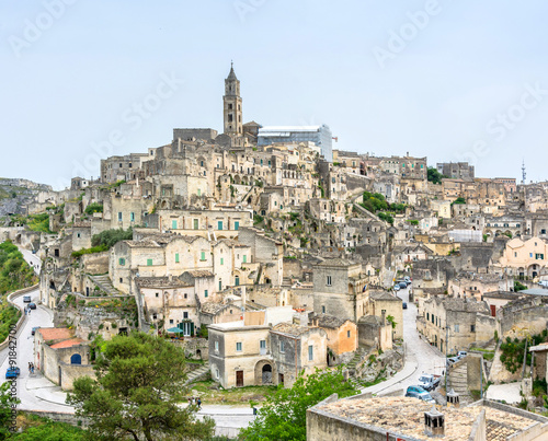 Ancient town of Matera, Basilicata, Italy