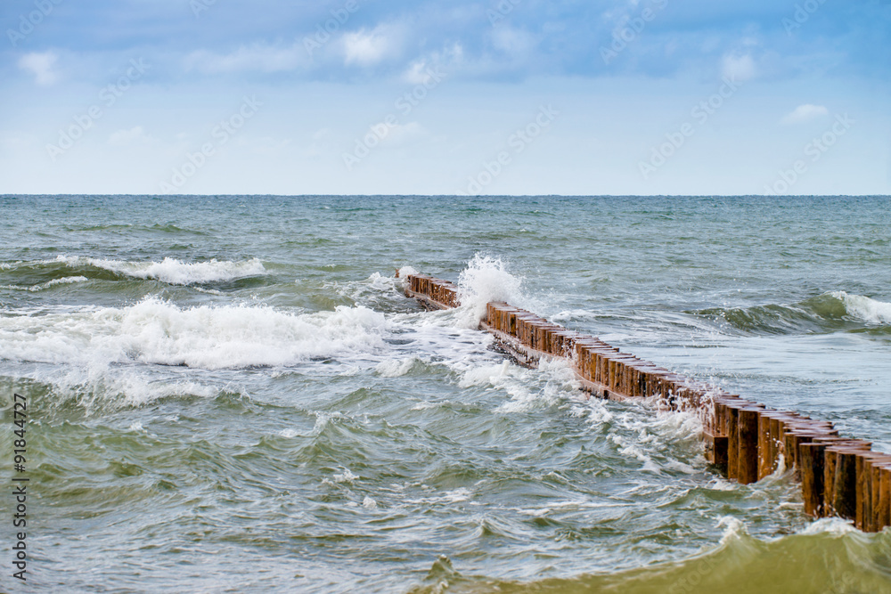 Morze Bałtyckie - Łeba - obrazy, fototapety, plakaty 