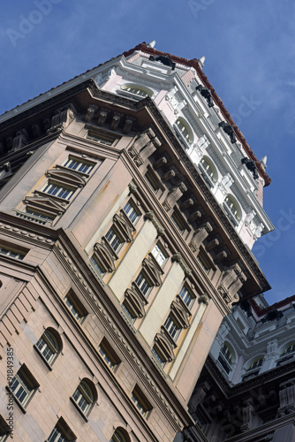 Martinelli Building, in Sao Paulo, the first skyscraper in Latin