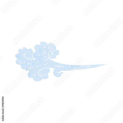 cartoon gust of wind
