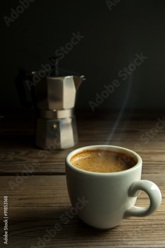 Italian espresso coffee