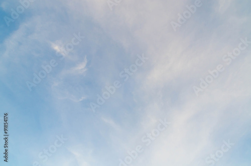 blue sky and cloud