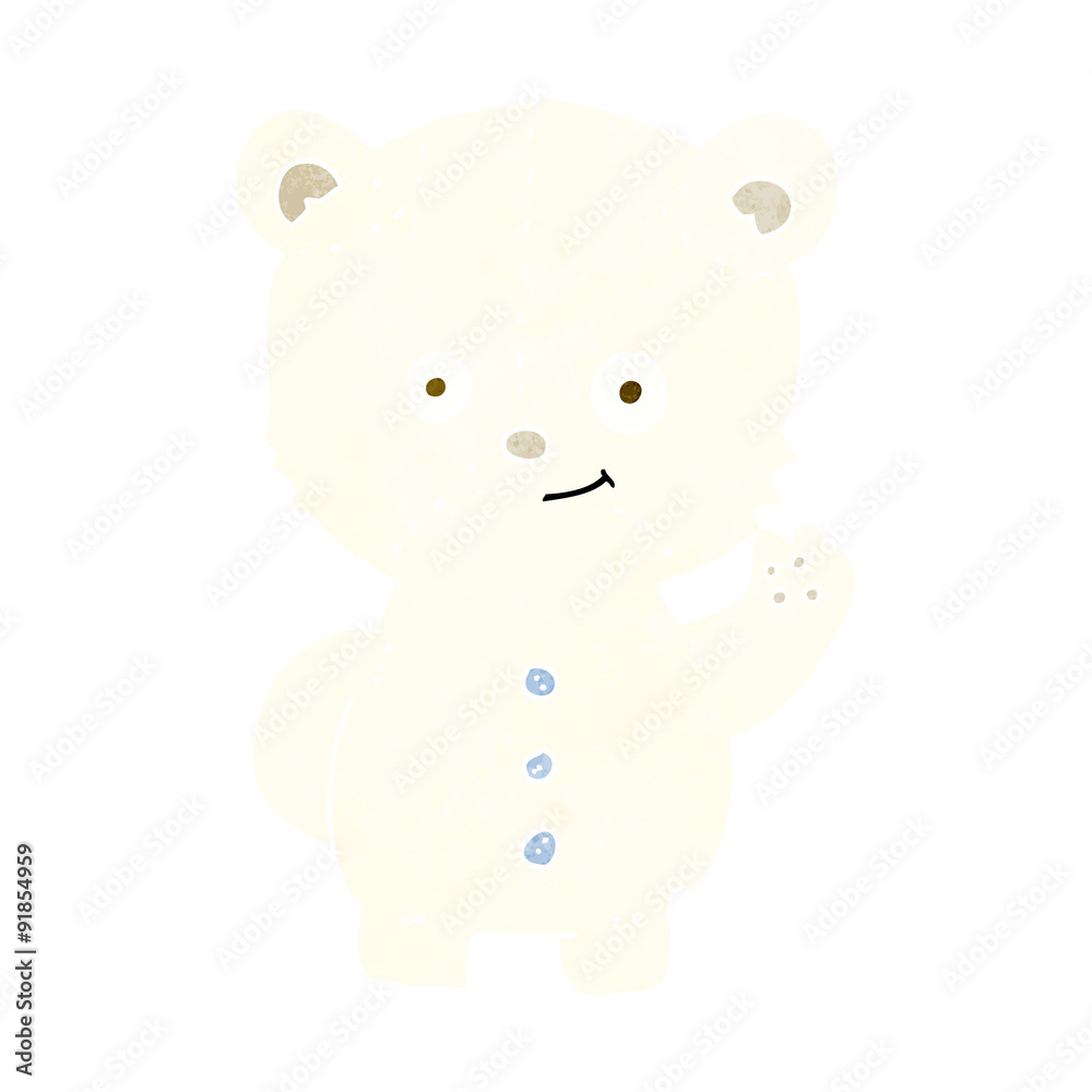 cartoon polar bear cub cartoon polar bear cub
