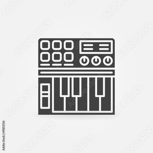 Synthesizer icon or logo