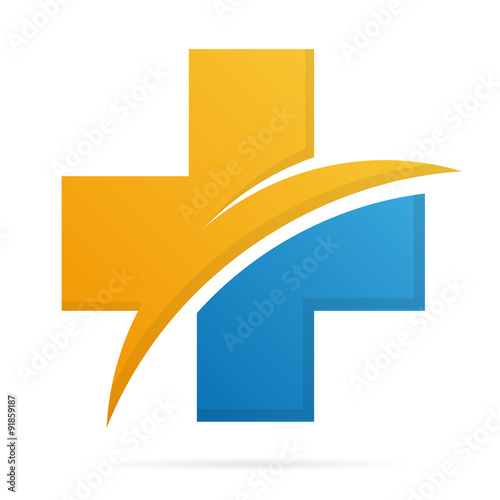 Hospital and medica logo