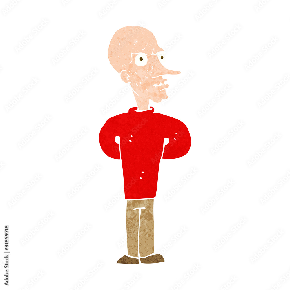 cartoon evil bald man cartoon evil bald man