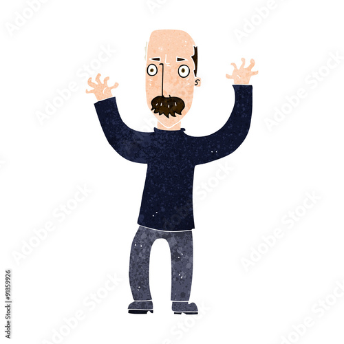 cartoon angry dad