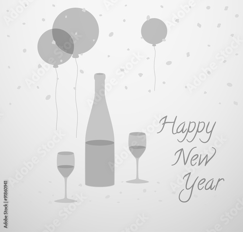 happy new year card