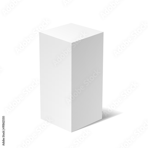 White box isolated 