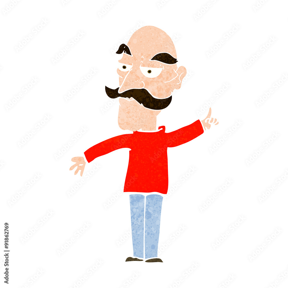 cartoon old man telling story cartoon old man telling story
