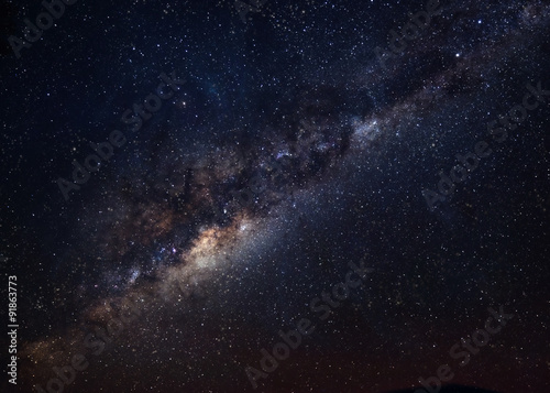 Obraz na plátně The Milky Way is our galaxy. Elements of this image furnished by