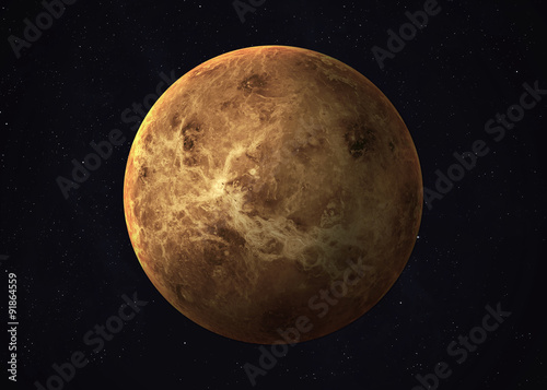 Shot of Venus taken from open space. Collage images provided by