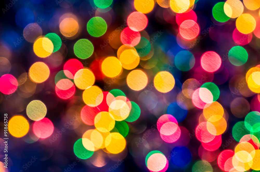 Colorful lights on black background. Colorful lights on black background.