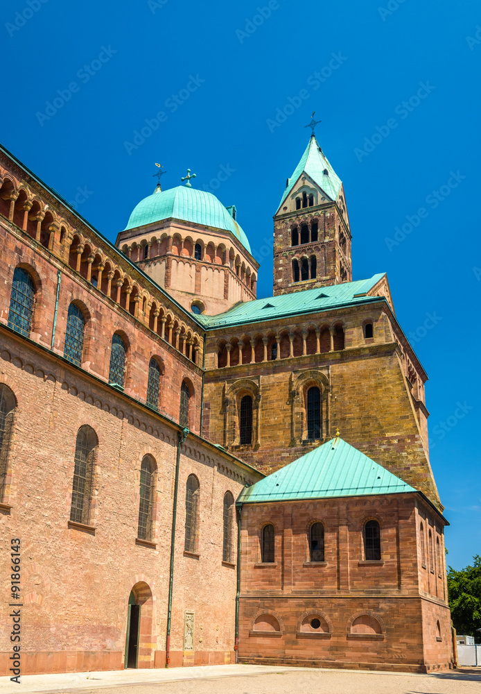 The Speyer Cathedral, a UNESCO heritage site in Germany