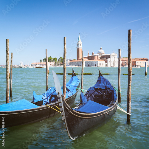Gondola in Venice by Summer