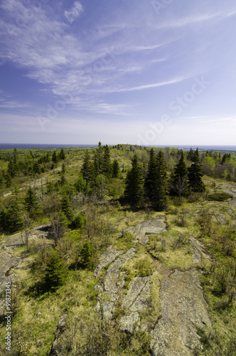 Mt. Ojibway , Isle Royale National Park, Michigan 