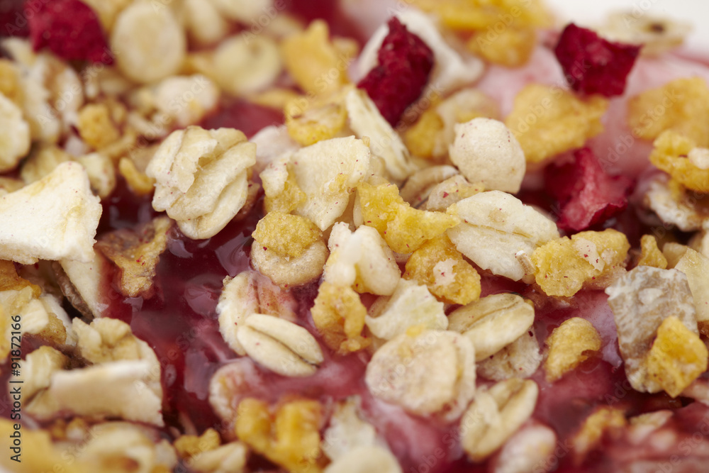 Muesli background Muesli background