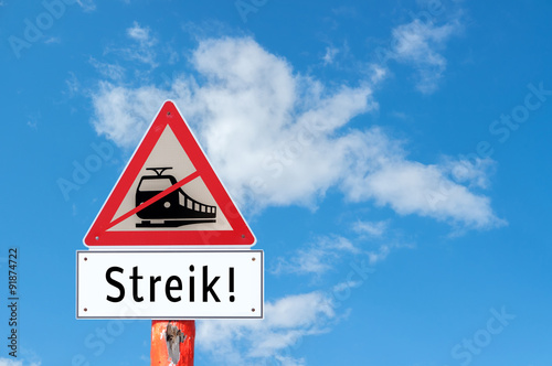 Streik Bahn