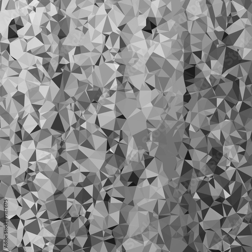 Abstract Grey Polygonal Background