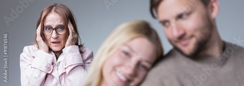 Mother-in-law is afraid