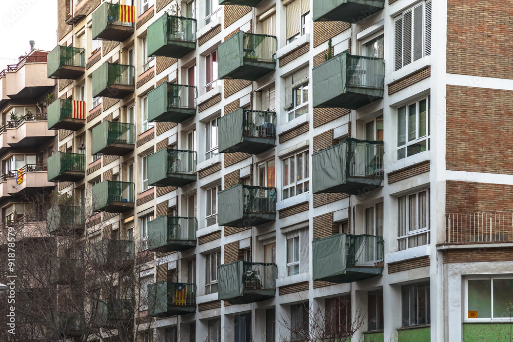 Obraz premium Decorative balcony in Barcelona