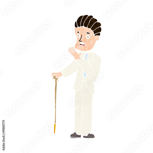 Фотография cartoon shocked gentleman