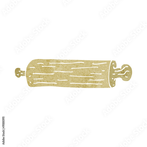 cartoon rolling pin