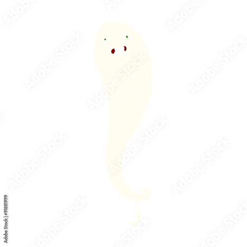 cartoon spooky ghost