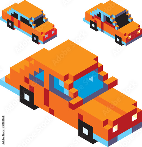 Pixel Car