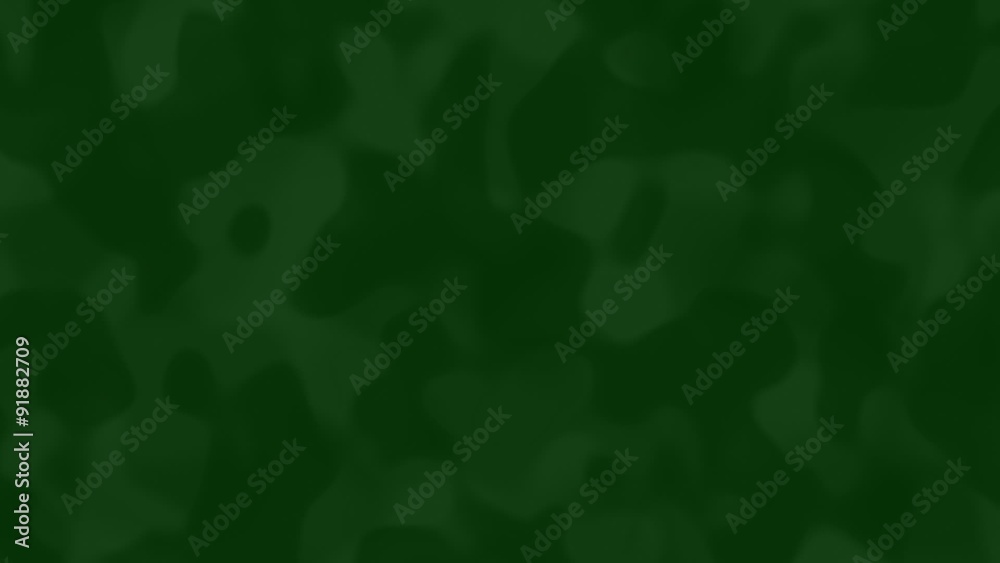 Looping animations of a light and dark green liquid camouflage like pattern. Looping animations of a light and dark green liquid camouflage like pattern.